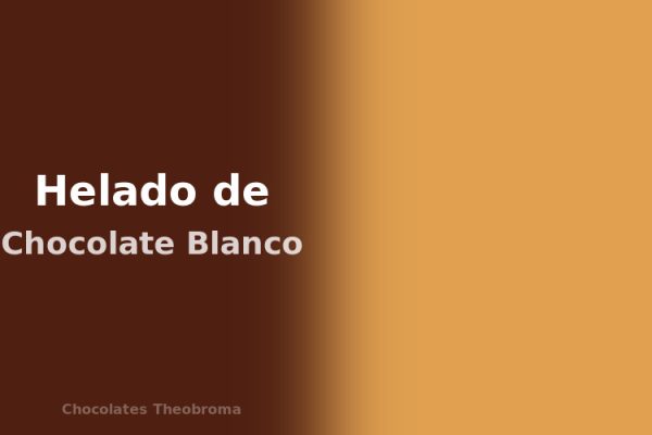 Helado Casero de Chocolate Blanco con Grageados (sin máquina)
