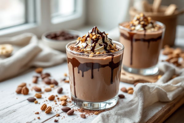 Avena Nocturna de Chocolate (Overnight Oats Cremosa)