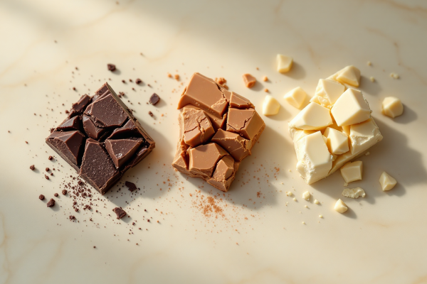 Tabla de sustitución de chocolates: cómo cambiar un chocolate por otro sin arruinar tu receta